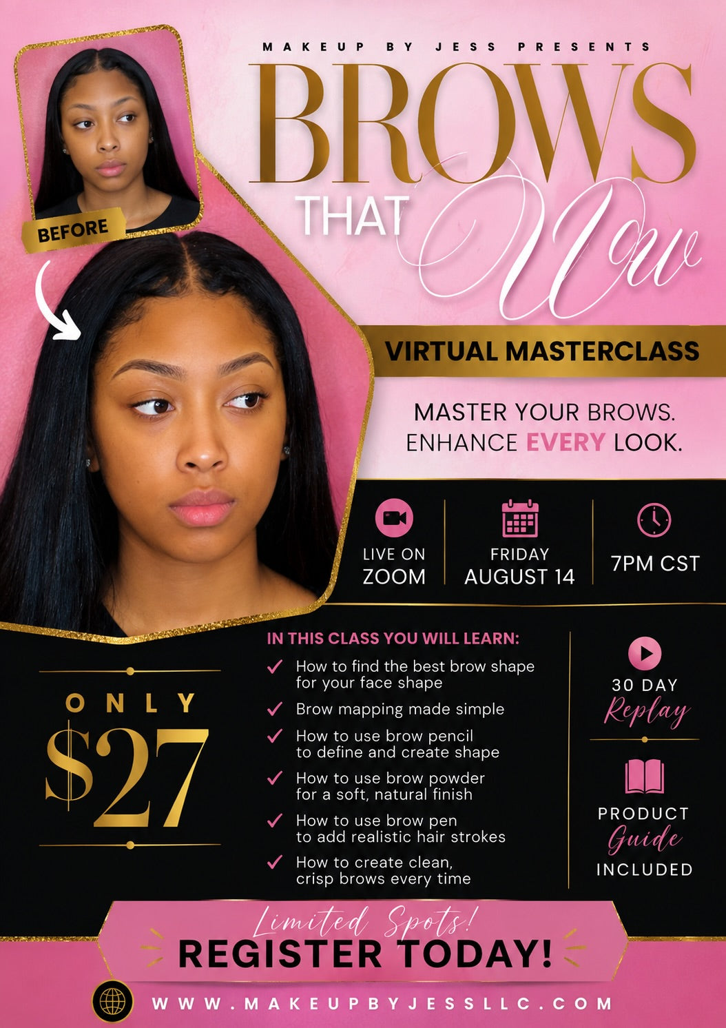 Brows that Wow Virtual Masterclass