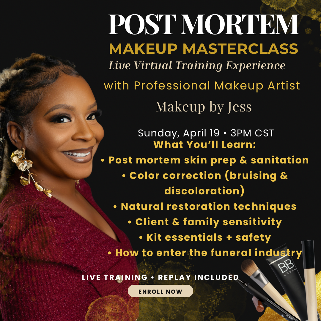 Post Mortem Makeup Masterclass Replay