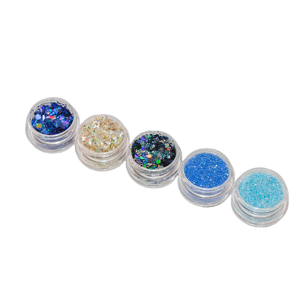Tidal Glow Pigment & Glitter Set